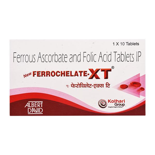 Ferrochelate XT New Tablet 10'S Price, Uses, Side effects, Substitutes ...