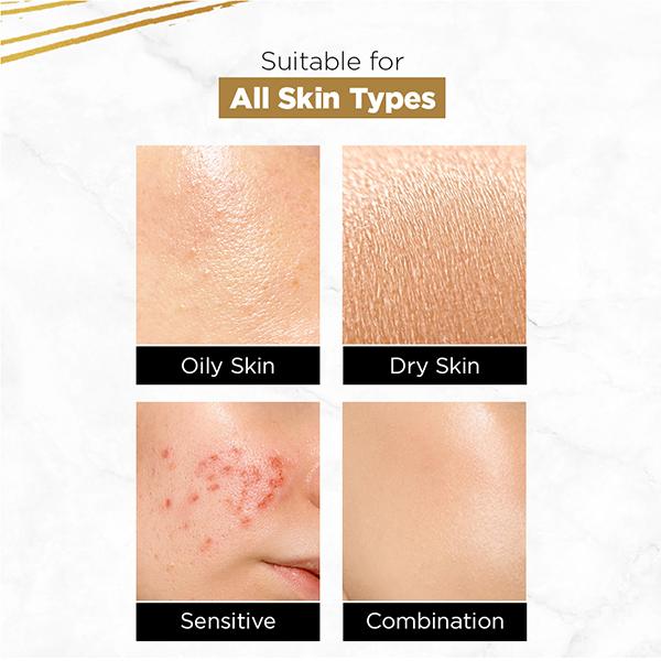 Streax Bright & Shine Serum Infused Face Cream Gel 50 g