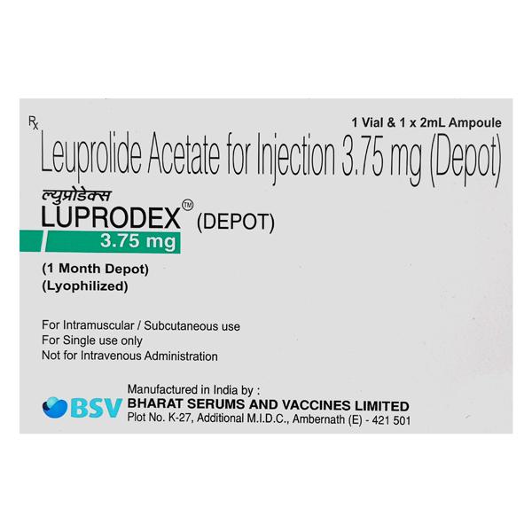 luprodex 3.75mg injection depot 2ml