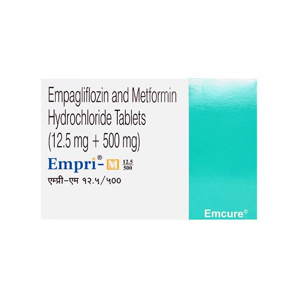 Buy EMPRI M 12.5/500 Tablet 10's Online | Netmeds