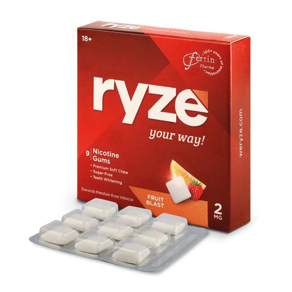 Ryze 2 mg Nicotine Gums
