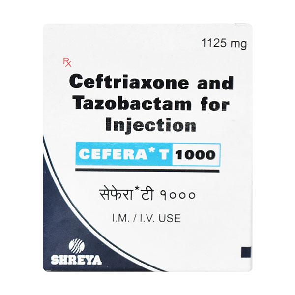 Cefera T 1000/125mg Injection 10ml Price, Uses, Side effects ...