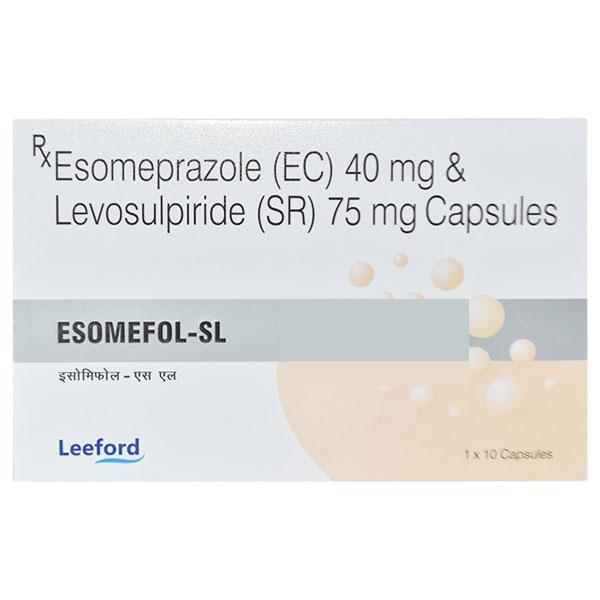 ESOMEFOL SL Capsule 10's Price, Uses, Side effects, Substitutes | Netmeds