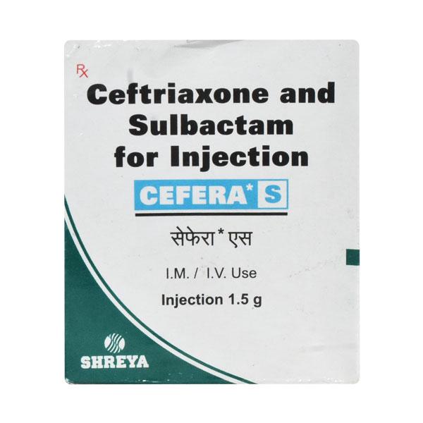 Cefera S 1000/500mg Injection 10ml Price, Uses, Side effects ...