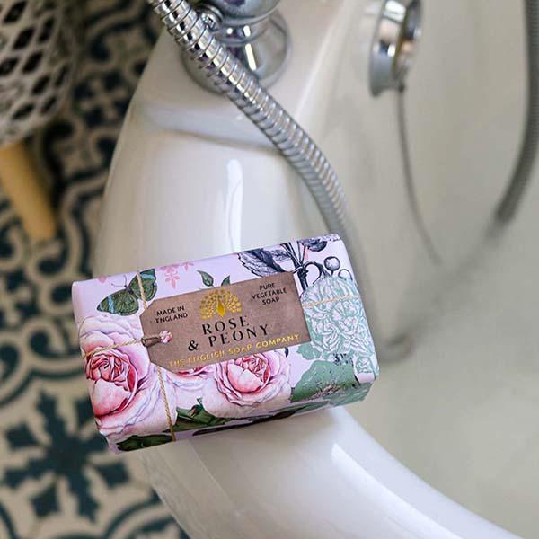 The English Soap Company Green Tea Seife – 200g, Mit Sheabutter, Vegan & Plastikfrei