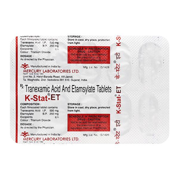 K STAT ET Tablet 10's Price, Uses, Side effects, Substitutes | Netmeds