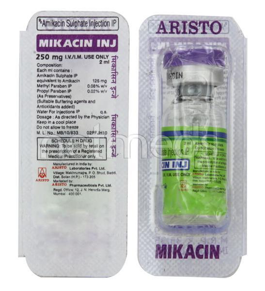 mikacin 250mg injection 2ml