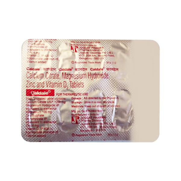 Caldale Tablet 10'S Price, Uses, Side effects, Substitutes | Netmeds