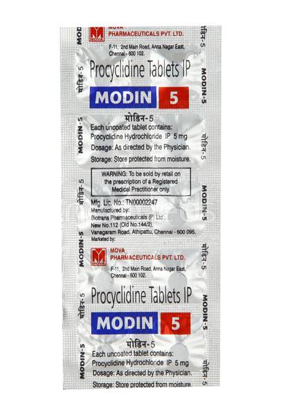 modin 5mg tablet
