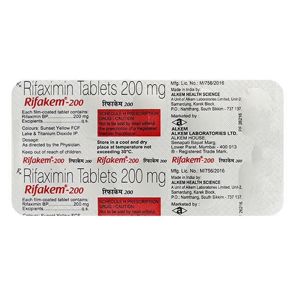 rifakem 200mg tablet