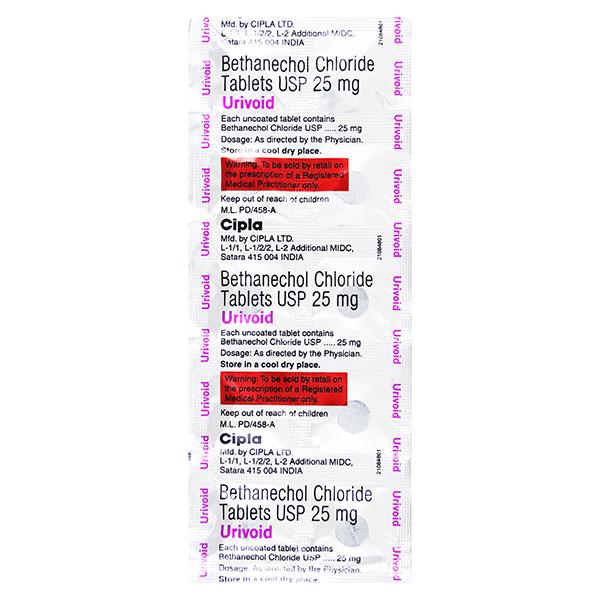 urivoid 25mg tablet