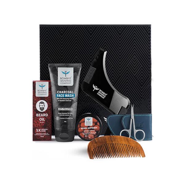 Buy Bombay Shaving Company Grooming Gift Set for Men, Beard Grooming ...