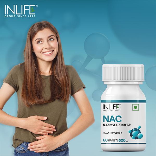 INLIFE NAC N Acetyl Cysteine Veg Capsules 60's Online at Discounted Price |  Netmeds