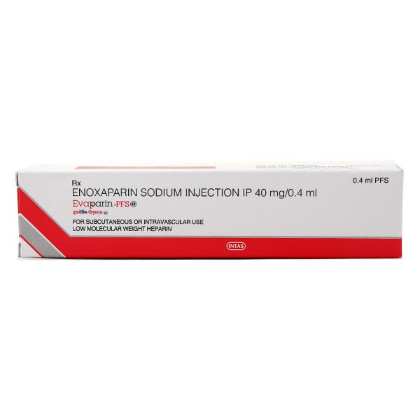 Evaparin 40mg Prefilled Syringe 0.4ml Price, Uses, Side effects ...