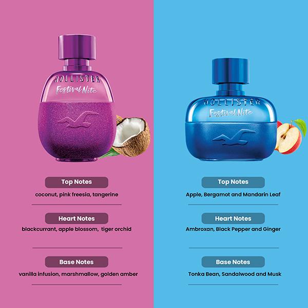 Buy Hollister Festival Nite For Her Eau De Parfum 100ml Him