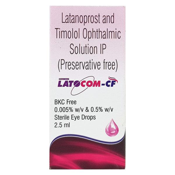 latocom cf eye drops 2.5ml