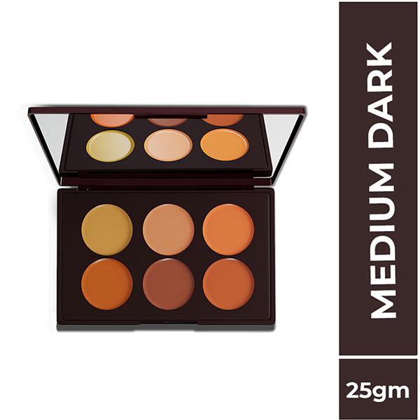 Buy Colorbar 24Hrs Wear Concealer Palette Medium Deep-002, 15.9X 6 9 gm ...