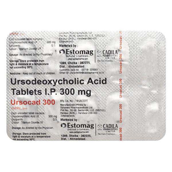 ursocad 300mg tablets