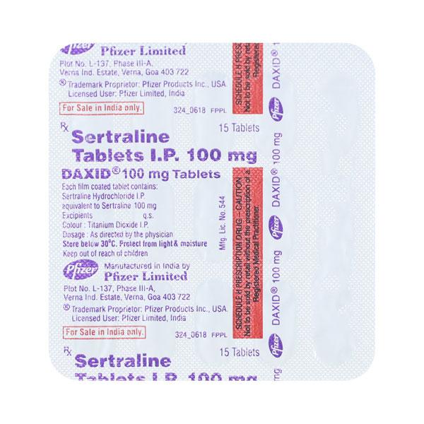 daxid 100mg tablet
