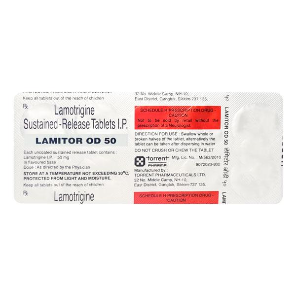 lamitor od 50mg tablet