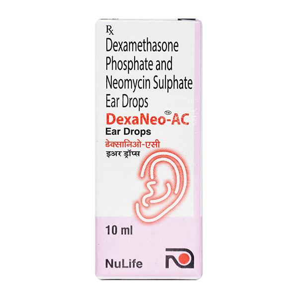 DEXANEO AC Ear Drops 10ml Price, Uses, Side effects, Substitutes | Netmeds