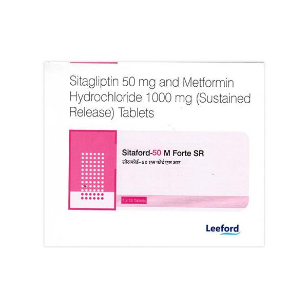 Buy SITAFORD 50 M FORTE SR Tablet 15's Online at Upto 25% OFF | Netmeds