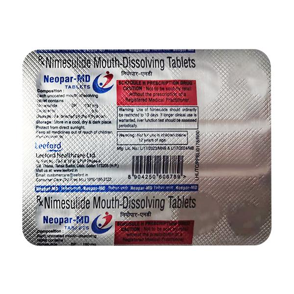 neopar md tablet