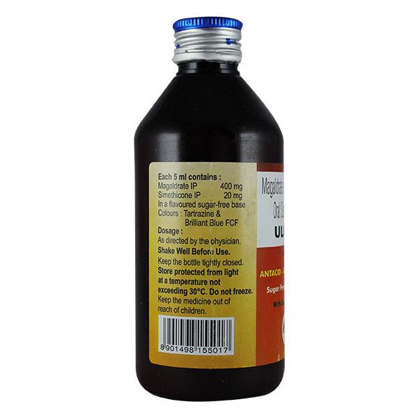 Ulgel Sugar Free Low Sodium With Saunf Flavour Suspension 200ml Price ...