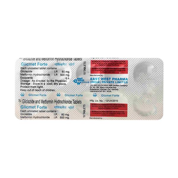 glicmet forte tablet