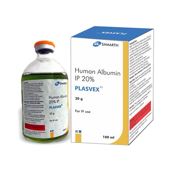 PLASVEX 20gm Injection 100ml