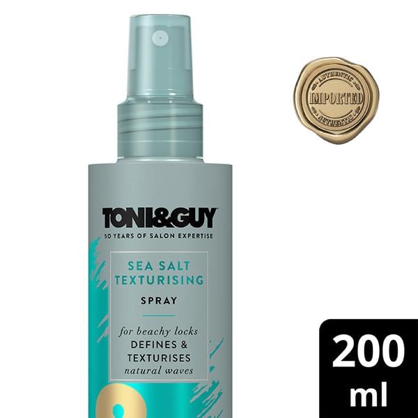Buy Toni Guy Sea Salt Hair Texturising Spray to Create Beachy