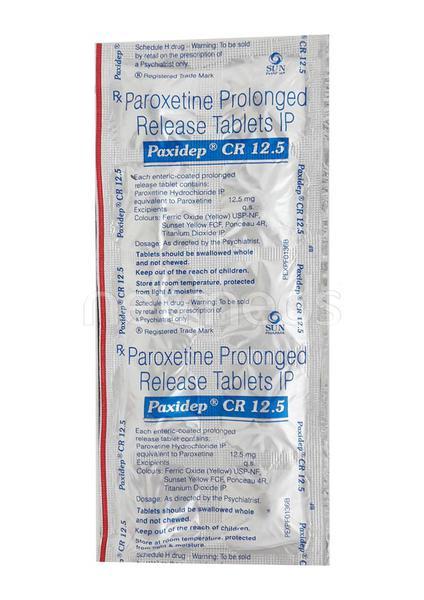 paxidep cr 12.5mg tablets