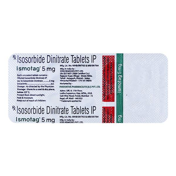 ismotag 5mg tablet