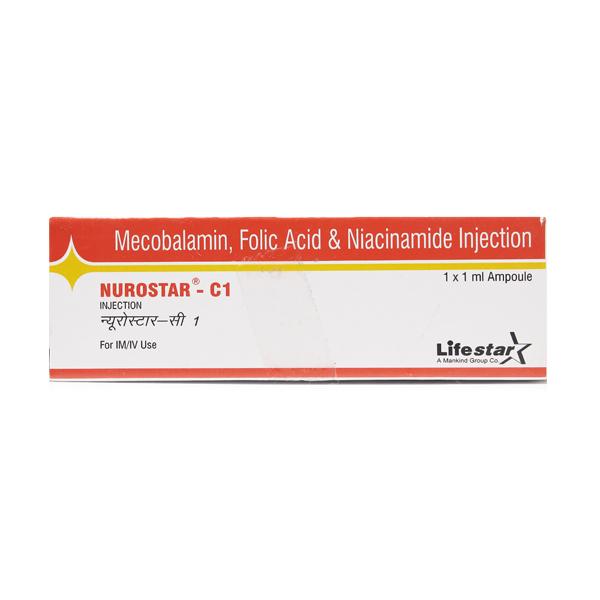 NUROSTAR C1 Injection 1's Price, Uses, Side effects, Substitutes | Netmeds