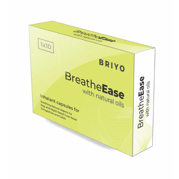 Briyo Breatheease Inhalant Capsules 10's