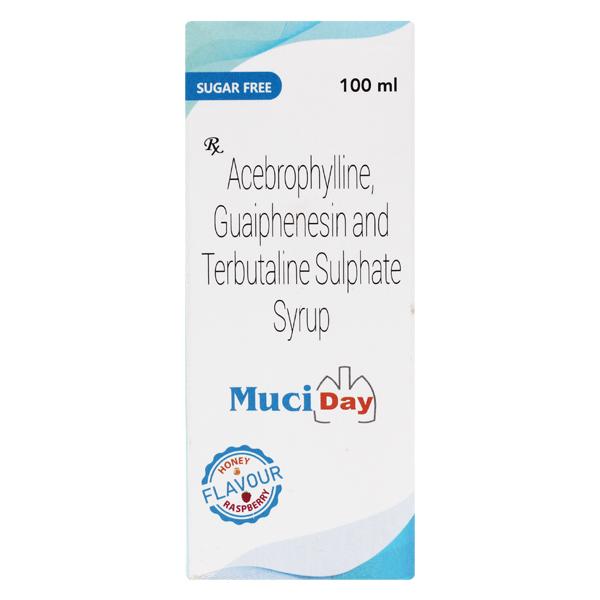 Buy MUCIDAY SUGAR FREE HONEY RASPBERRY FLAVOUR Syrup 100ml Online at ...
