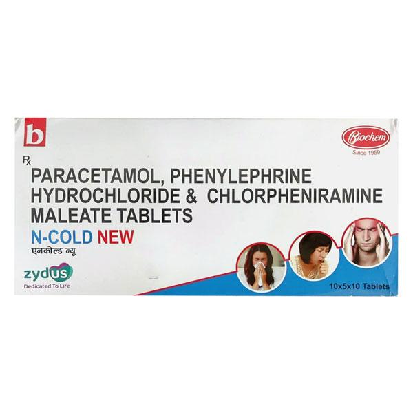 N COLD NEW Tablet 10's Price, Uses, Side effects, Substitutes | Netmeds