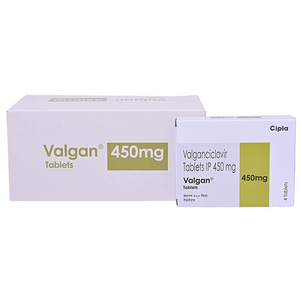Valgan 450mg Tablet 4'S Price, Uses, Side effects, Substitutes | Netmeds