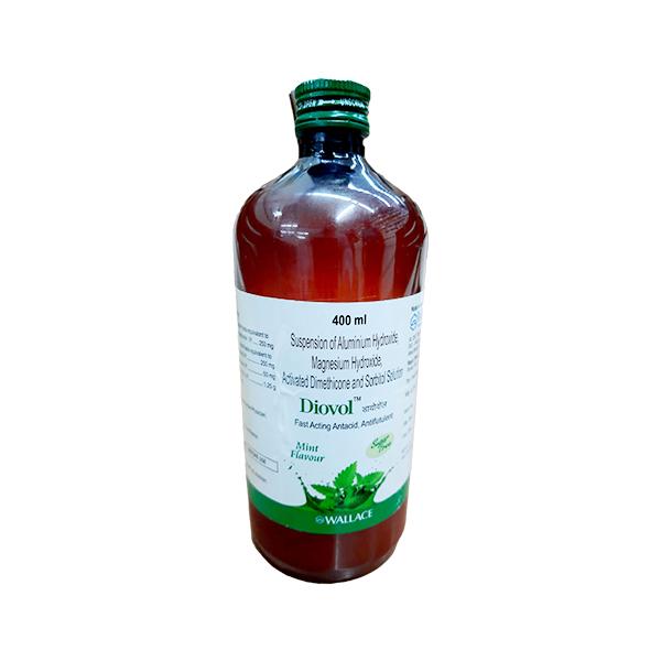 Buy Diovol Mint Flavour Sugar Free Suspension 400ml Online at Upto 25% ...