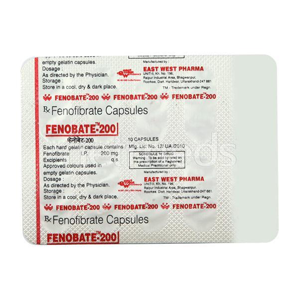 fenobate 200 mg capsule