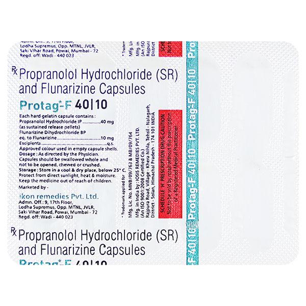 PROTAG F Capsule 10's : Price, Uses, Side Effects | Netmeds