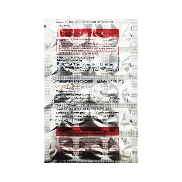 olmin 40 tablet