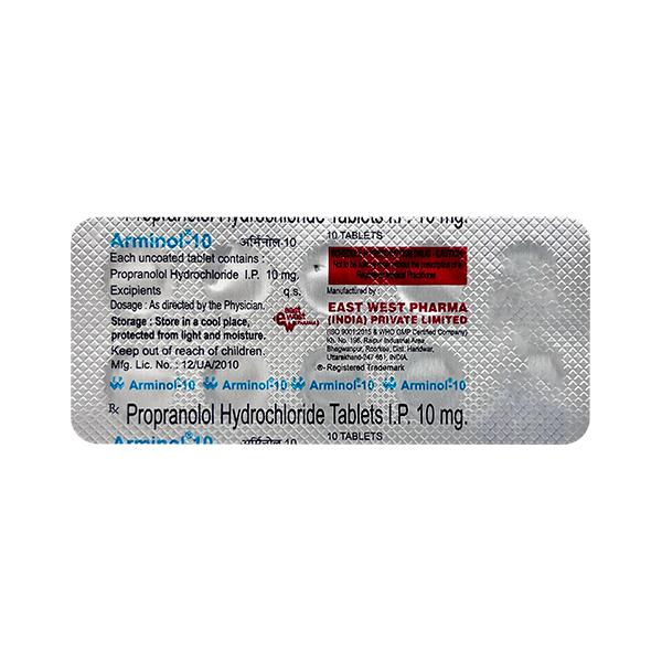 arminol 10mg tablet