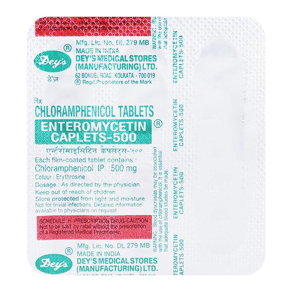 enteromycetin 500mg caplet