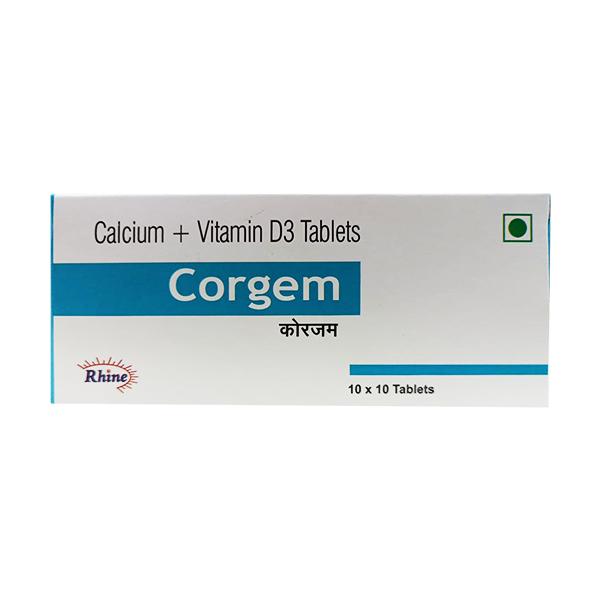 CORGEM Tablet 10's Price, Uses, Side effects, Substitutes | Netmeds
