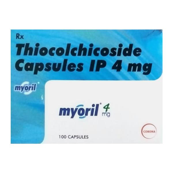 Myoril 4mg Capsule 10'S - Price, Uses, Side Effects | Netmeds