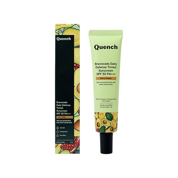 Buy Quench Botanics Bravocado Daily Defense Tinted Sunscreen SPF 50 PA ...