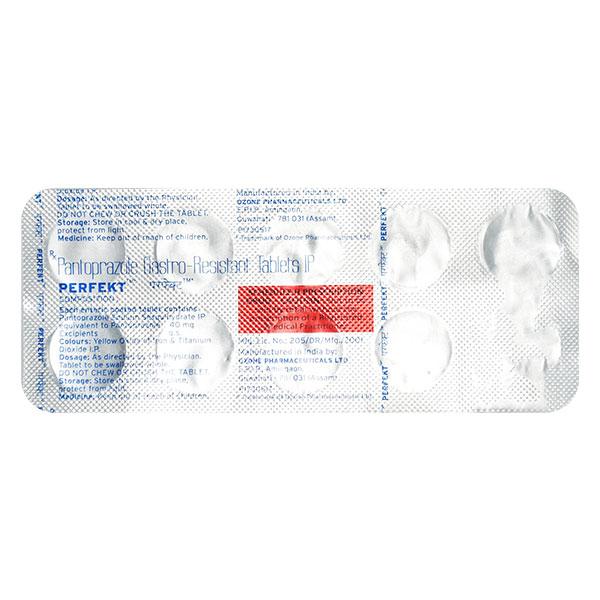 Buy Perfekt 40mg Tablet 10'S Online at Upto 25% OFF | Netmeds