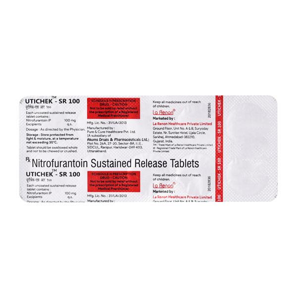 utichek sr 100mg tablet