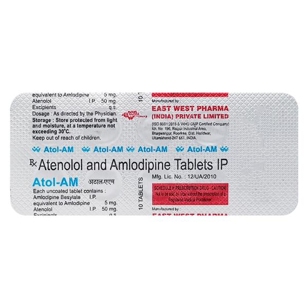 Atol AM Tablet 10'S : Price, Uses, Side Effects | Netmeds